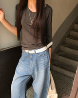 [ORIGINAL] Onz V-Neck Half-Sleeve T-Shirt