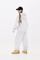 BSRABBIT LOGO JOGGER HEATHER GREY