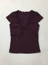 Vintage Rose Puff Top
