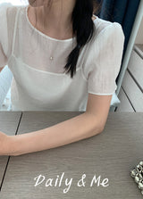layered blouse(2color)