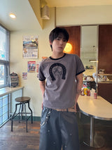 Unicorn ホースシューリンガークロップショートスリーブ Charcoal