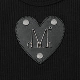 DYON METAL LOGO HEART PATCH SLEEVELESS (2Color)