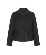 Mod Ribbon Collar Short Jacket
