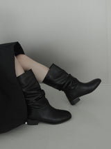 1213 Slouch Middle Boots (3cm)