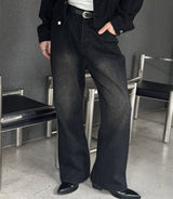 [4SEASON] Flare washing denim pants(2color)