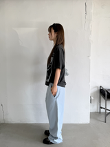 コットン ワイド チノパンツ