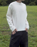 Moen Waffle Crop Long Sleeve T-Shirt
