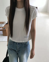 [ORIGINAL] Face Round Short-Sleeve T-Shirt
