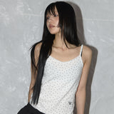 Lace Star Basic Sleeveless (White) F25QB094