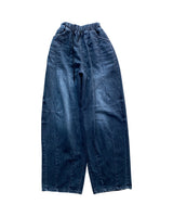 Dart Cappy Damage Denim Balloon Pants
