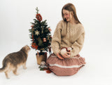 Basic Cable Knitwear (Beige)