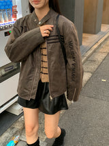 Clang wool striped cardigan