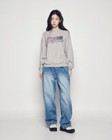 25FW WOMAN AC ベアプラススウェットシャツ メランジ