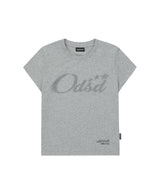 Odsd Ascii Cap Sleeve T-shirt - MELANGE GRAY