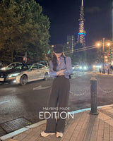 【MADE】ストライプパッディドシャツ