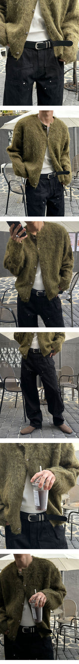 [PREMIUM] Double buckle leather belt