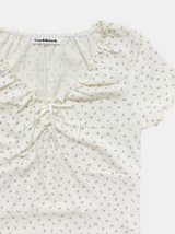 ロッティーシャーリングフローラルTシャツ