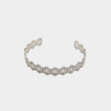 Lace Flower Cuff Bangle