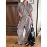 [SET UP가능] Summer belt slacks(4color)