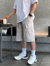 カイパーハーフバミューダナイロンカーゴショーツ