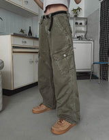 ミュートダイイングワイドカーゴパンツ