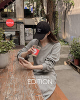 【MADE】Vネックスウェットワンピース