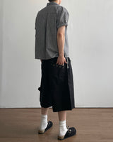 Pore Eyelet Bermuda Pants