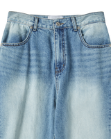 25FW ウォッシュドワイドデニムパンツ