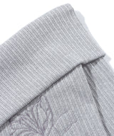 UNBALANCED OFF-SHOULDER TOP_Melange Gray