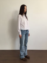 ミラチェックシャーリングシャツ (2color)