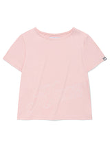 KIRSH LETTERING SLIM FIT T-SHIRT [SALMON]