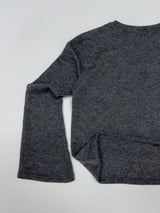 カフスウールニットTシャツ