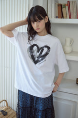 26SS★ Mono Heart Short Sleeve Tee