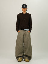 DA Tencel Layered Long Sleeve T