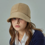VA Curved Stud Link Bonnet Hat  / Beige