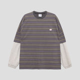 STRIPE LAYERED LONG SLEEVE