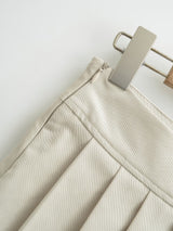 Canon Pleated Mini Skirt