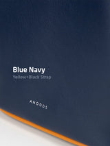 BAZAS バケットレザーバッグ / Blue Navy