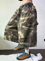 CARPENTER💚MILITARY CAMOUFLAGE BERMUDA 🩶🤍💚🤎3COLOR