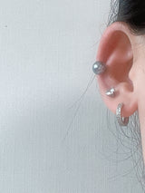color pearl earcuff