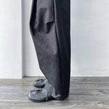 ヘリンボーン カーブパンツ