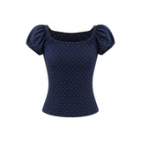 Petite Candy Top - NAVY