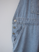 hickory denim overall