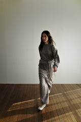 Raglan pigment long sleeve, Grey