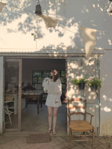 小花柄シフォンキャミソール