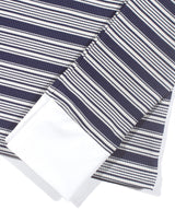 SHIRT LAYERED STRIPE TOP_Navy