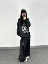 25レタリングジャージパンツ