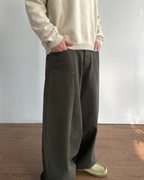 Gent Double Knee Curved Pants