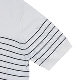 Linea Stripe Dangara Short Sleeve Knit 3COLOR