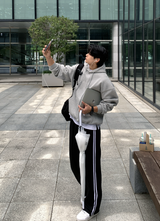 Kuiper Daily Double Row Track Banding Wide Pants